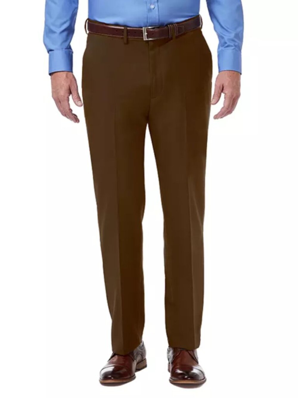 Haggar Men's Premium Comfort Classic Fit Flat Front Dress Pants, 44W X 30L